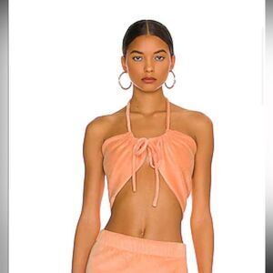 NWT REVOLVE x Silk Roads by Adriana Iglesias Terry Cloth Sabi Top. Size L. NWT